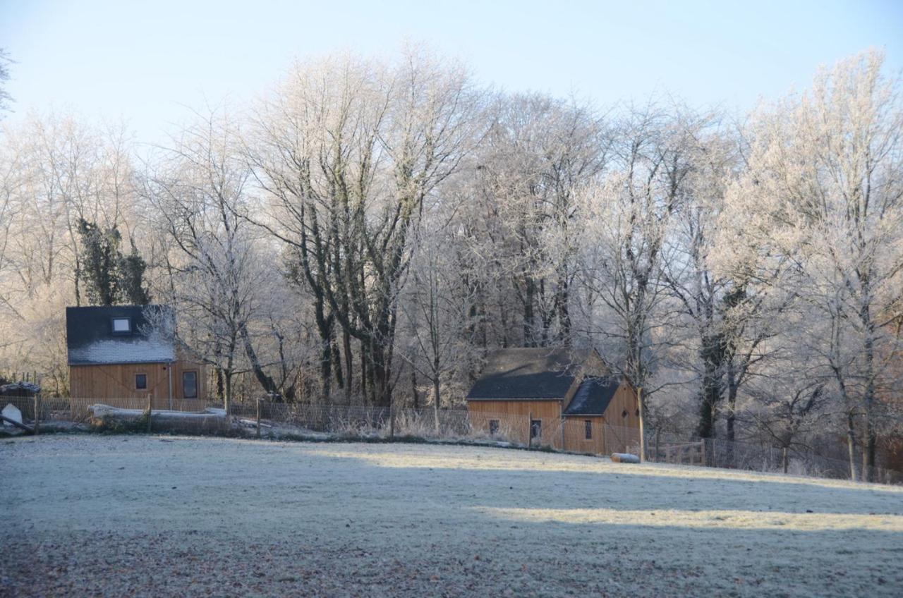 Hotel Les Cabanes Des Pierreux Gesves Exteriér fotografie