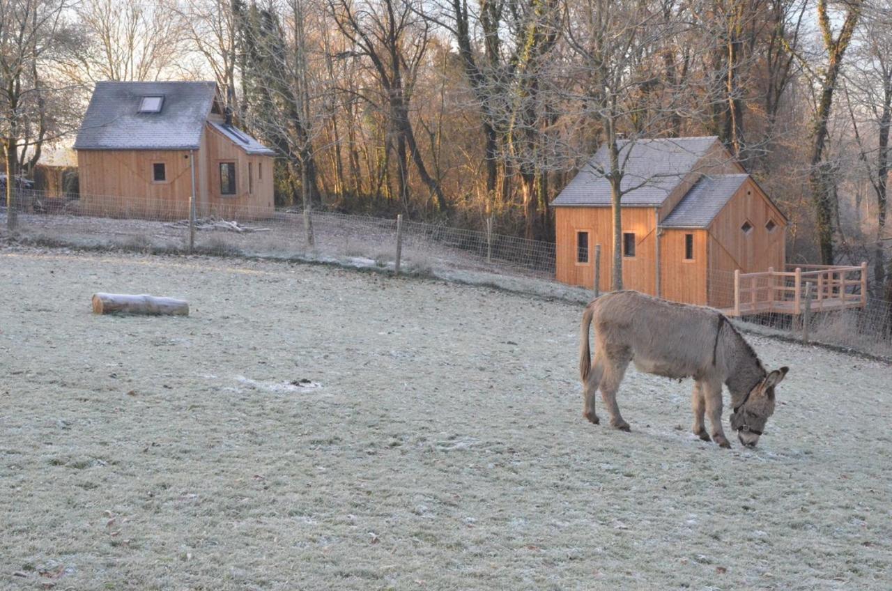 Hotel Les Cabanes Des Pierreux Gesves Exteriér fotografie